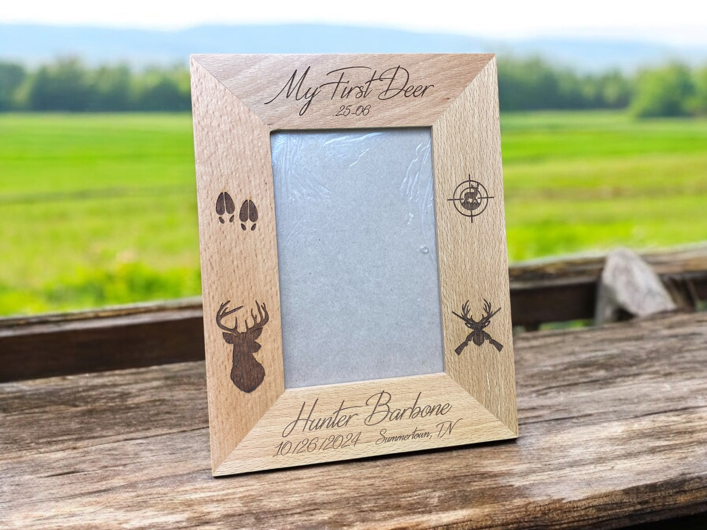 Custom Engraved Picture Frame for 4x6