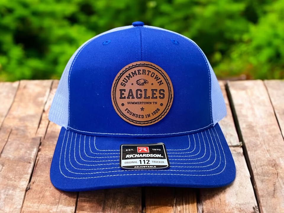 Summertown Eagles Genuine Leather Patch Hat