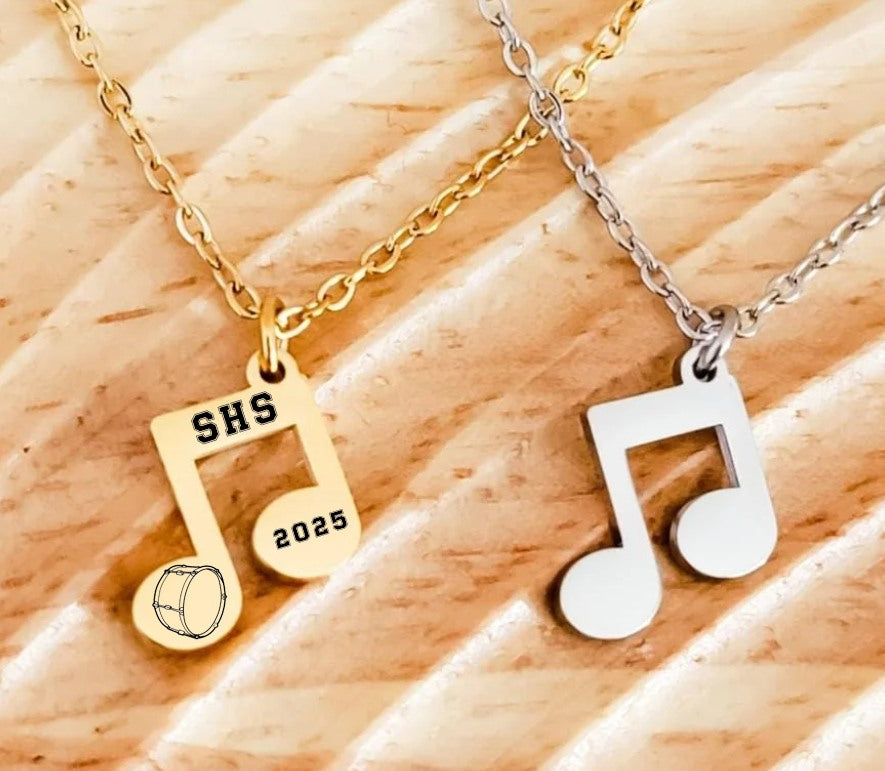 Custom Engraved School Pendant/Necklace