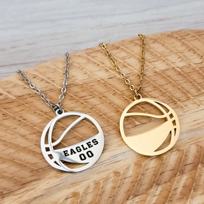 Custom Engraved School Pendant/Necklace