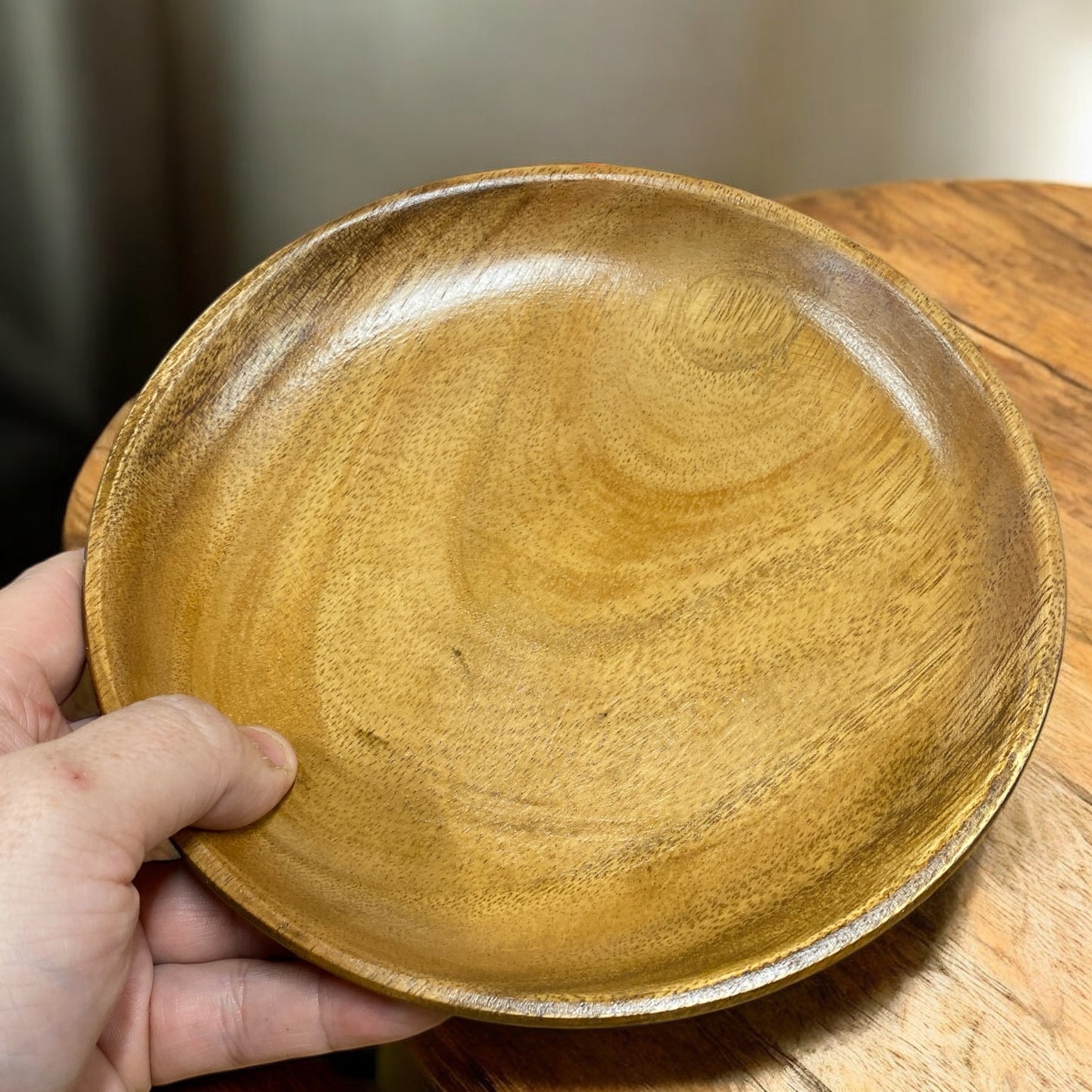 Custom Engraved Solid Acacia Key/Pocket Tray