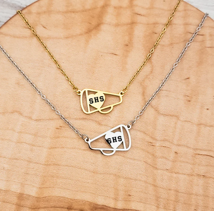 Custom Engraved School Pendant/Necklace