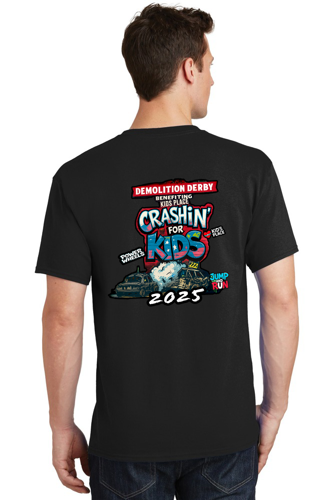 Crashin' For Kids - 2025 Demolition Derby Shirt
