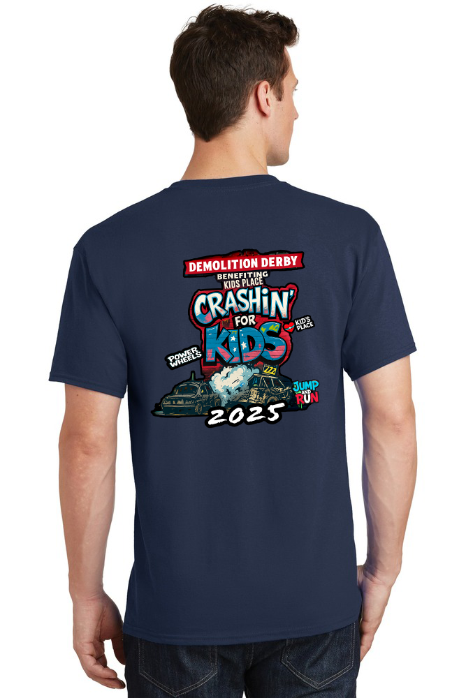 Crashin' For Kids - 2025 Demolition Derby Shirt