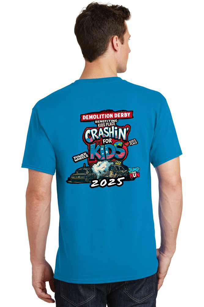 Crashin' For Kids - 2025 Demolition Derby Shirt
