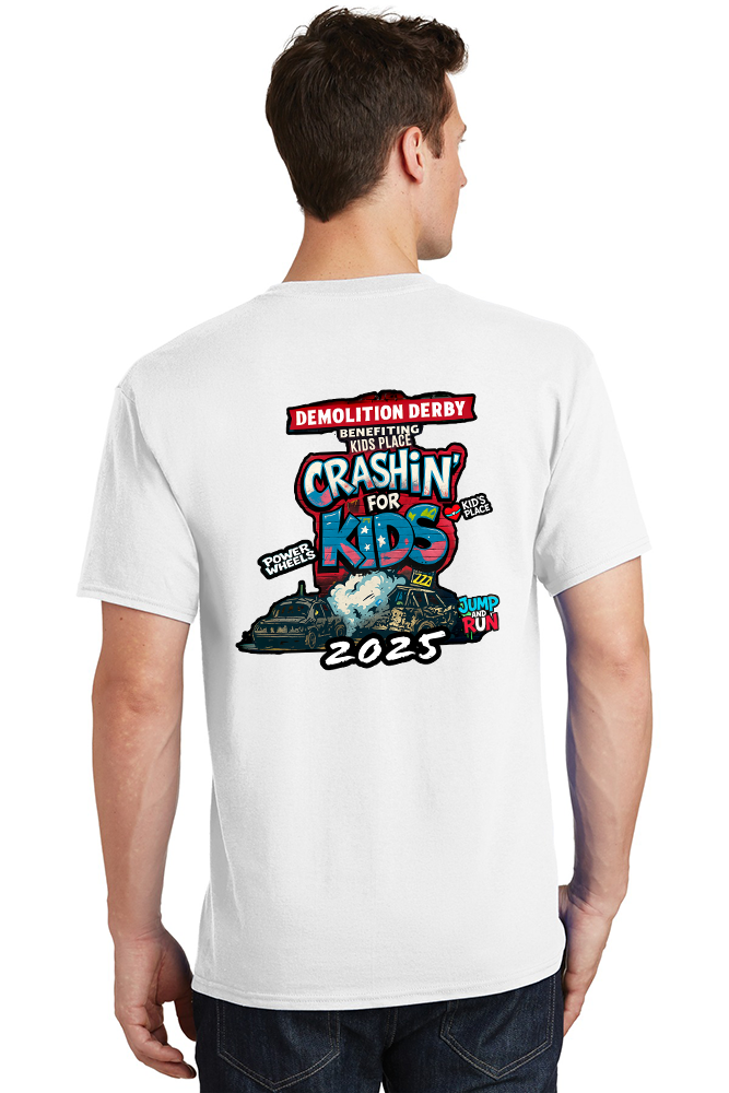 Crashin' For Kids - 2025 Demolition Derby Shirt
