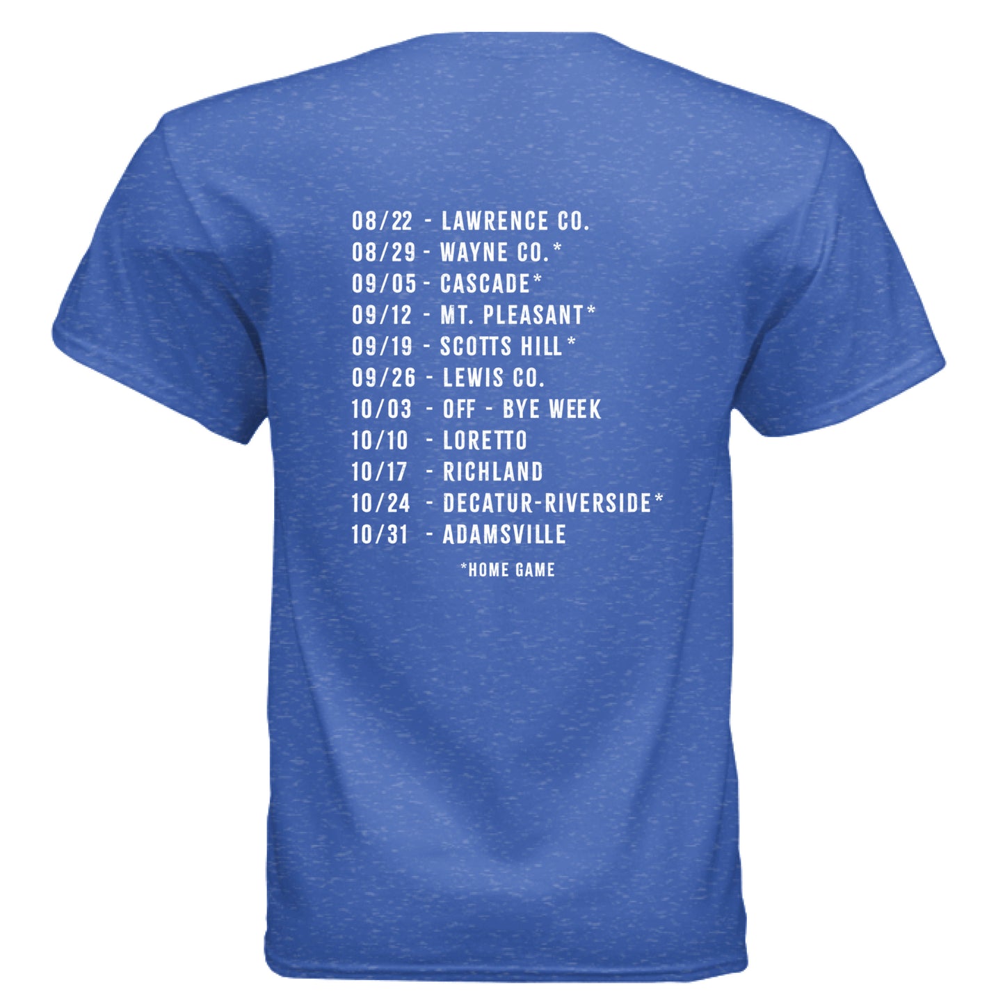 Our House #2 - SHS Football Field Inaugural Season Shirt - FREE SHIPPING