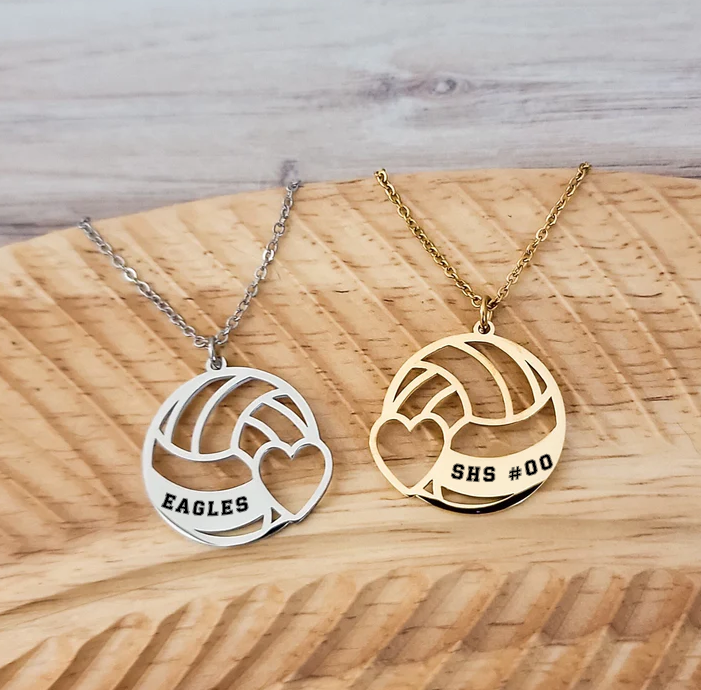 Custom Engraved School Pendant/Necklace