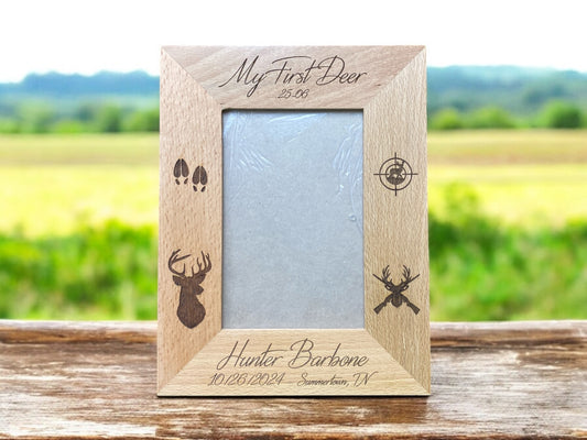 Custom Engraved Picture Frame for 4x6