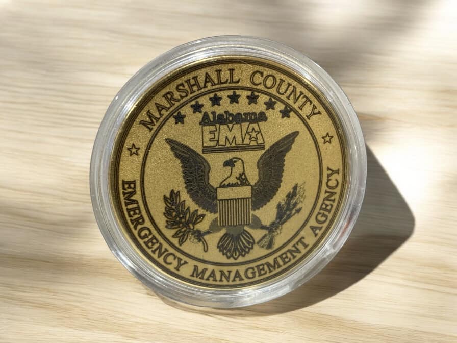 Customized Solid Brass Challenge Coins