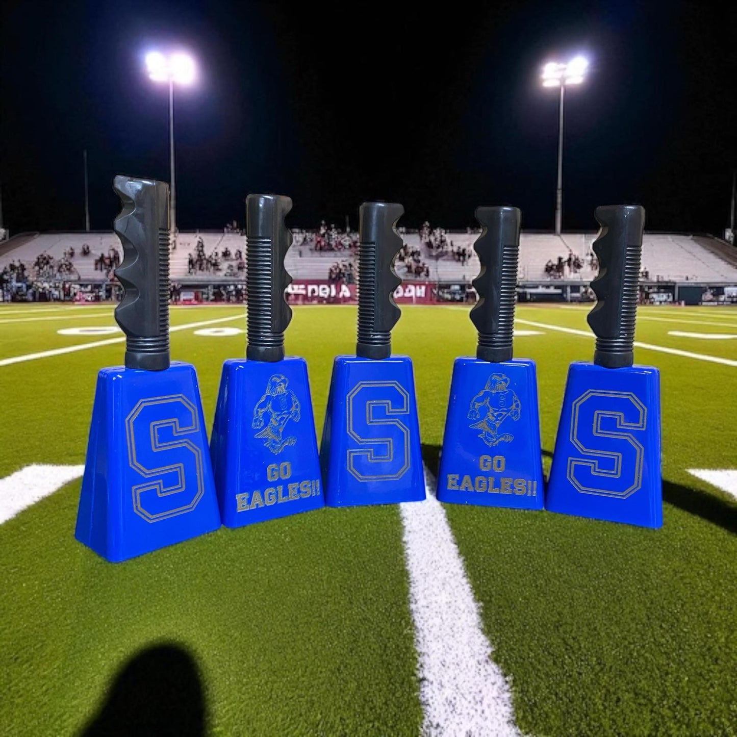 Summertown Eagles Engraved Cowbell