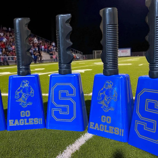 Summertown Eagles Engraved Cowbell