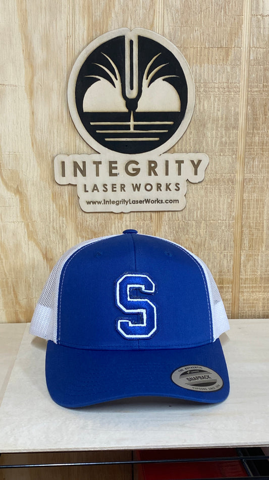 Summertown Eagles Iconic Embroidered "S" Patch Hat