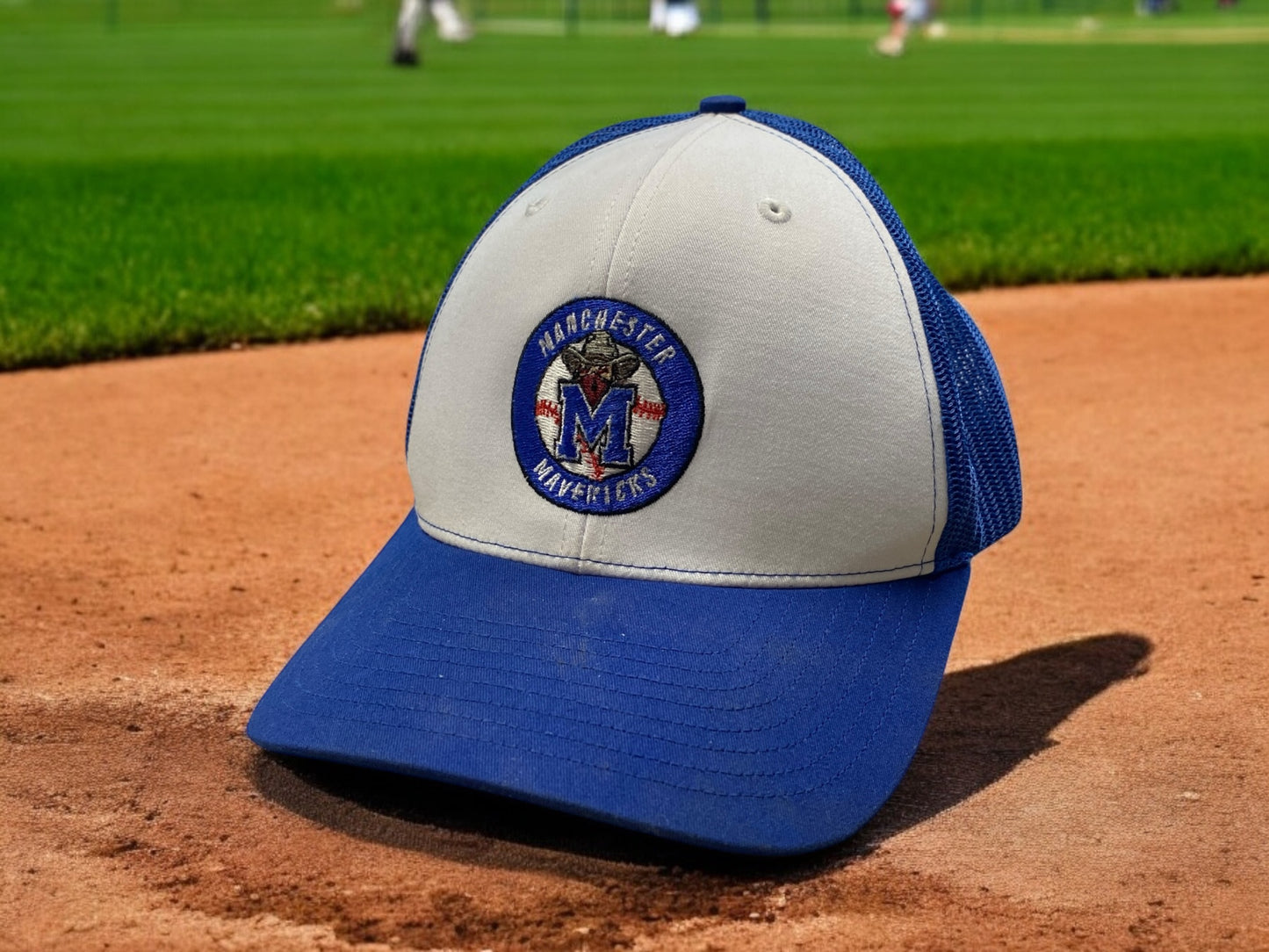 Manchester Mavericks Richardson 112 Hat and Embroidered Logo