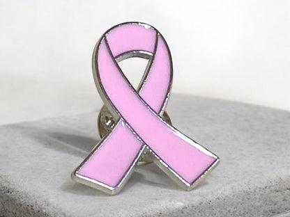 Breast Cancer Awareness Richardson 112 hat and Ribbon Lapel Pin