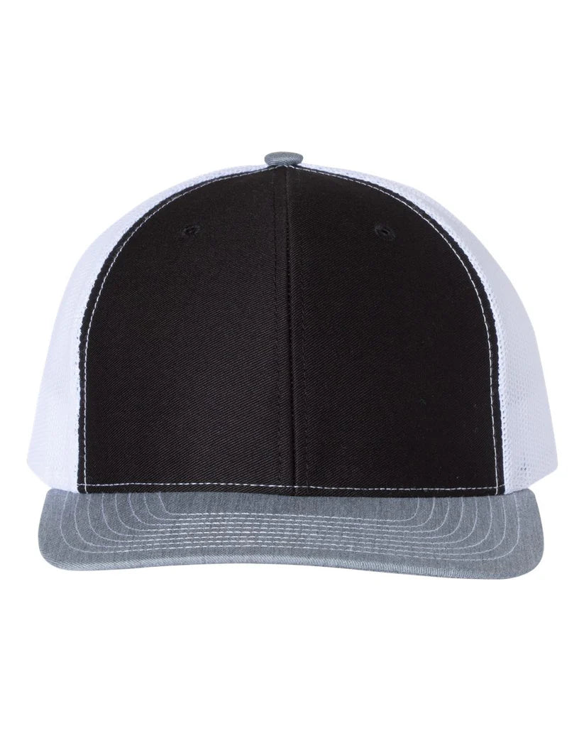 Black / White / Heather Grey