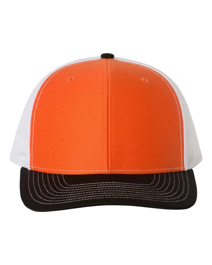 Orange / White / Black