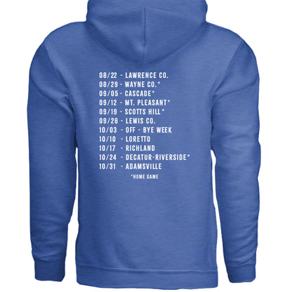Heather Sport Royal - BACK