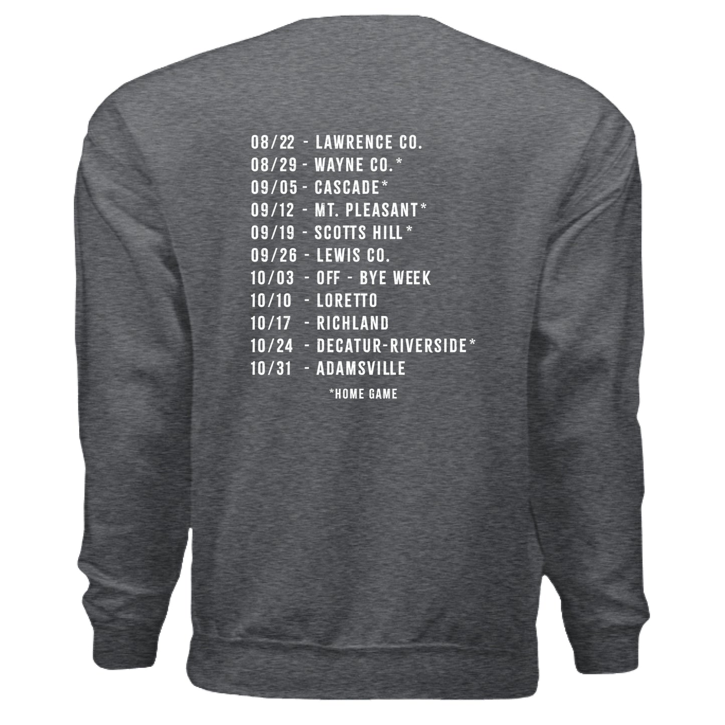 DARK HEATHER - BACK